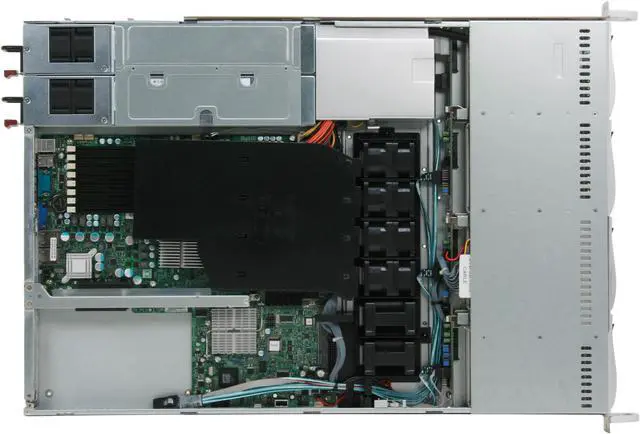 Alt view image 7 of 10 - SUPERMICRO SYS-6015W-URV 1U Rackmount Barebone Server Dual LGA 771 Intel 5400 DDRII 800/667/533