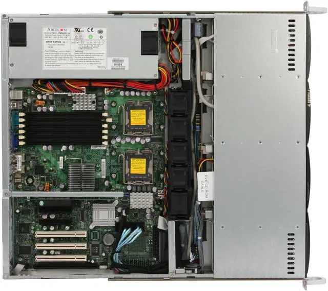 Alt view image 9 of 14 - SUPERMICRO SYS-6015C-MTB 1U Rackmount Barebone Server Dual LGA 771 Intel 5100 DDRII 667/533