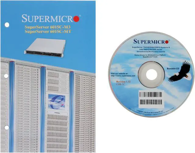 Alt view image 13 of 14 - SUPERMICRO SYS-6015C-MTB 1U Rackmount Barebone Server Dual LGA 771 Intel 5100 DDRII 667/533