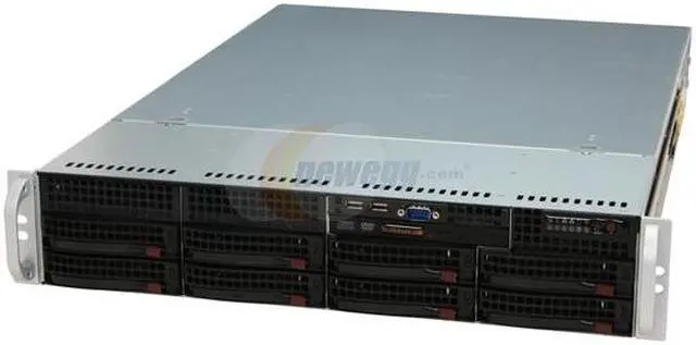 Main image of SUPERMICRO SYS-6025C-URB 2U Rackmount Server Barebone Dual LGA 771 Intel 5100 DDRII 667/533