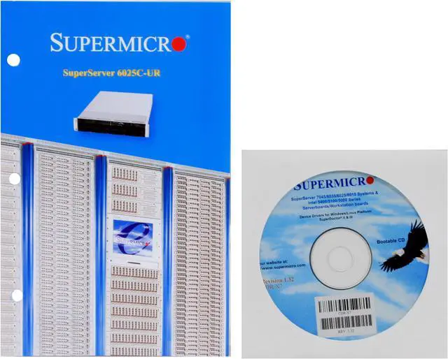 Alt view image 12 of 12 - SUPERMICRO SYS-6025C-URB 2U Rackmount Server Barebone Dual LGA 771 Intel 5100 DDRII 667/533