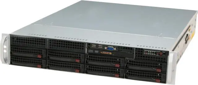 Main image of SUPERMICRO SYS-6025W-URB 2U Rackmount Barebone Server Dual LGA 771 Intel 5400 DDRII 800/667/533