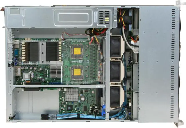 Alt view image 8 of 12 - SUPERMICRO SYS-6025W-URB 2U Rackmount Barebone Server Dual LGA 771 Intel 5400 DDRII 800/667/533
