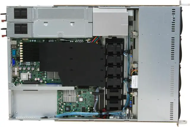 Alt view image 8 of 11 - SUPERMICRO SYS-6015W-URB 1U Rackmount Barebone Server Dual LGA 771 Intel 5400 DDRII 800/667/533
