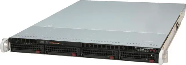 Main image of SUPERMICRO SYS-6015W-UB 1U Rackmount Barebone Server Dual LGA 771 Intel 5400 DDRII 800/667/533