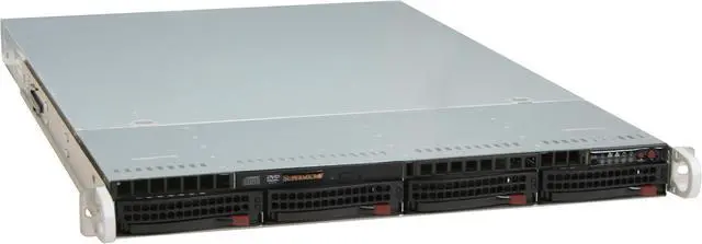 Alt view image 3 of 11 - SUPERMICRO SYS-6015W-UB 1U Rackmount Barebone Server Dual LGA 771 Intel 5400 DDRII 800/667/533