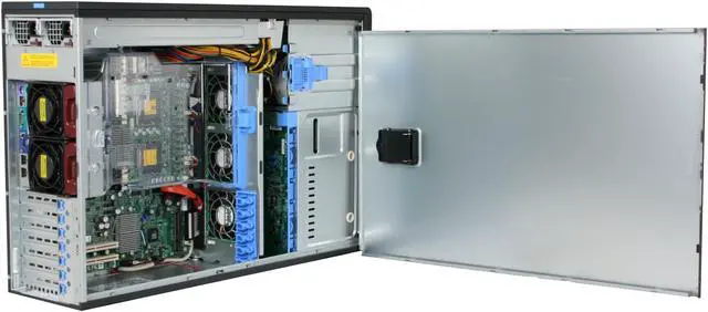 Alt view image 5 of 8 - SUPERMICRO SYS-7045W-NTR+B 4U Rackmountable / Tower Server Barebone Dual LGA 771 Intel 5400 DDRII 800/667/533