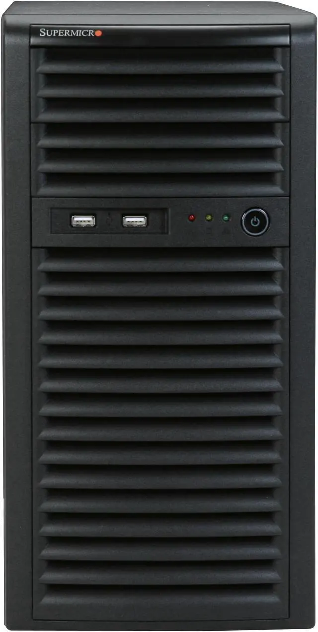 Alt view image 2 of 10 - SUPERMICRO SYS-5035L-IB Mid-Tower Server Barebone LGA 775 Intel 945GC DDRII 667/533