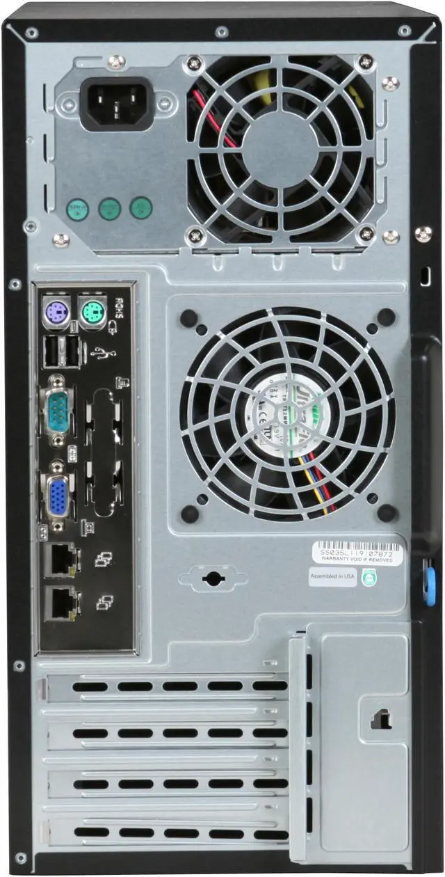 Alt view image 7 of 10 - SUPERMICRO SYS-5035L-IB Mid-Tower Server Barebone LGA 775 Intel 945GC DDRII 667/533
