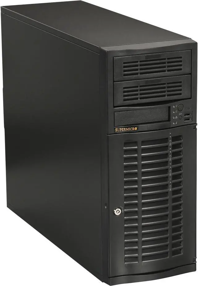 Main image of SUPERMICRO Super WorkStation SYS-5036T-TB Intel Core i7 / Xeon Mid-Tower Server Barebone, Win 7 Supported (BIOS Ver. R1.1a)