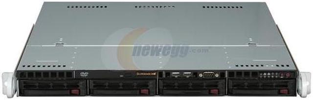 SUPERMICRO SYS-5016T-MTFB 1U Server Barebone Intel X58 LGA 1366 Intel Xeon  5600/5500 Series