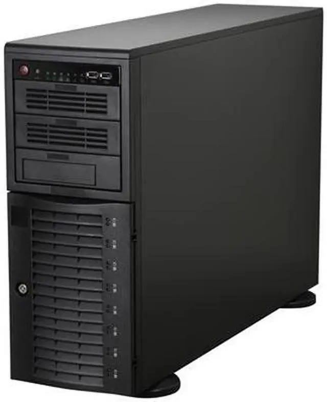 Main image of SUPERMICRO SYS-7046A-3 4U Rackmountable / Tower Server Barebone Intel 5520 Dual LGA 1366 Dual Intel Xeon 5600/5500 Series