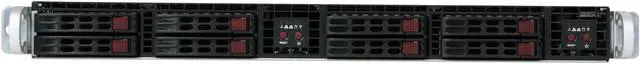 Alt view image 2 of 8 - SUPERMICRO SYS-1026TT-IBQF 1U Rackmount Server Barebone (Two systems) Dual LGA 1366 Intel 5500 DDR3 1333/1066/800