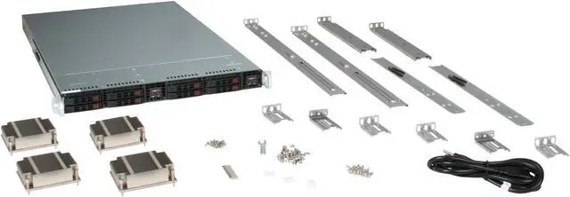 Alt view image 7 of 8 - SUPERMICRO SYS-1026TT-IBQF 1U Rackmount Server Barebone (Two systems) Dual LGA 1366 Intel 5500 DDR3 1333/1066/800