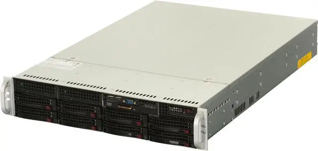 Main image of SUPERMICRO SYS-6026T-NTR+ 2U Rackmount Server Barebone Intel 5520 Dual LGA 1366 Dual Intel Xeon 5600/5500 Series