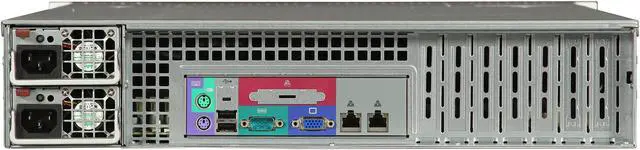 Alt view image 4 of 7 - SUPERMICRO SYS-6026T-NTR+ 2U Rackmount Server Barebone Intel 5520 Dual LGA 1366 Dual Intel Xeon 5600/5500 Series