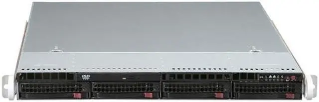 Alt view image 2 of 11 - SUPERMICRO SYS-6016T-URF 1U Rackmount Server Barebone Intel 5520 Dual LGA 1366 Dual Intel Xeon 5600/5500 series