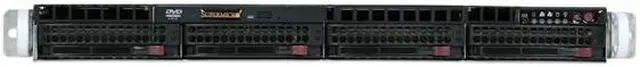 Alt view image 4 of 10 - SUPERMICRO SYS-6016T-NTRF 1U Rackmount Server Barebone Intel 5520 Dual LGA 1366 Dual Intel Xeon 5600/5500 Series