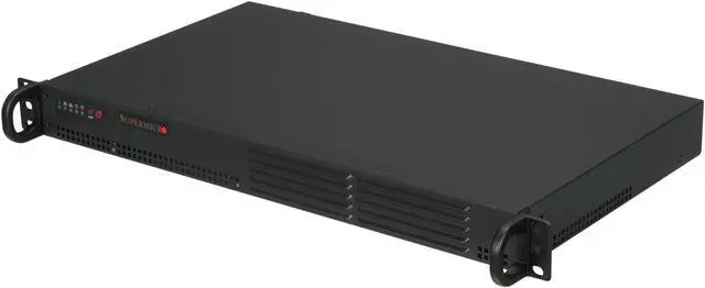 Main image of SUPERMICRO SYS-5015A-H 1U Intel Atom 330 Dual-Core 1.6GHz Dual Gigabit LAN Server Barebone