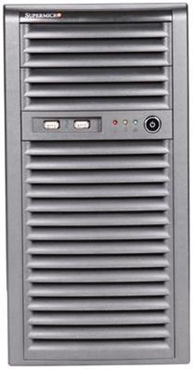 Alt view image 2 of 9 - SUPERMICRO SYS-5036I-I Mid-Tower Server Barebone Intel 3400 LGA 1156 Intel Xeon 3400 series/Core i3/Pentium G6950/Celeron G1101