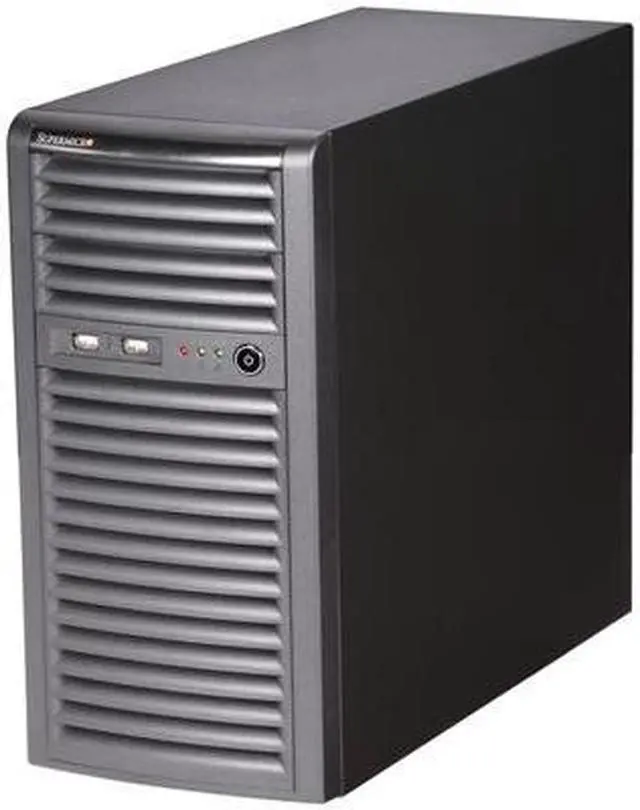 Alt view image 3 of 9 - SUPERMICRO SYS-5036I-I Mid-Tower Server Barebone Intel 3400 LGA 1156 Intel Xeon 3400 series/Core i3/Pentium G6950/Celeron G1101