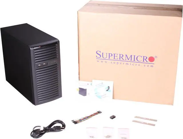 Alt view image 9 of 9 - SUPERMICRO SYS-5036I-I Mid-Tower Server Barebone Intel 3400 LGA 1156 Intel Xeon 3400 series/Core i3/Pentium G6950/Celeron G1101