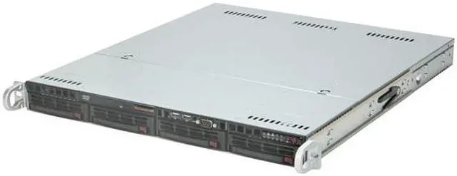 Main image of SUPERMICRO SYS-5016I-MT 1U Rackmount Server Barebone LGA 1156 Intel 3400 DDR3 1333/1066/800