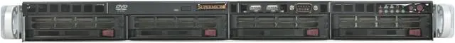 Alt view image 2 of 8 - SUPERMICRO SYS-5016I-MT 1U Rackmount Server Barebone LGA 1156 Intel 3400 DDR3 1333/1066/800