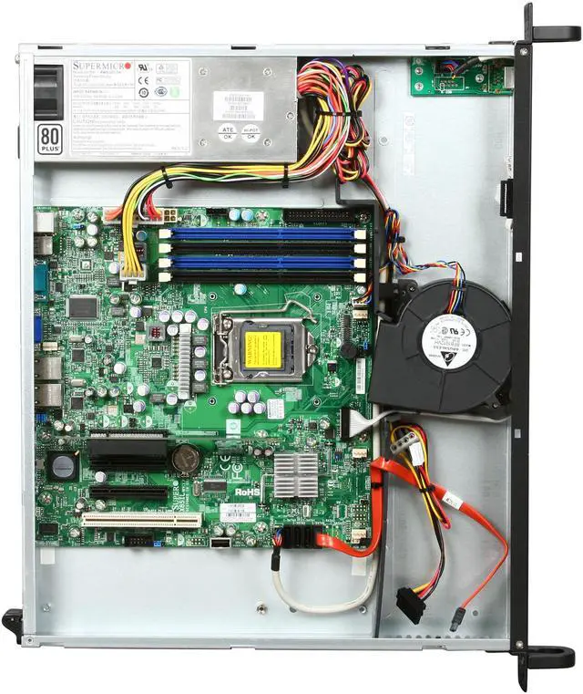 Alt view image 6 of 7 - SUPERMICRO SYS-5016I-MR 1U Rackmount Server Barebone LGA 1156 Intel 3400 DDR3 1333/1066/800