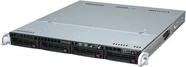 Main image of SUPERMICRO SYS-6016T-MTLF 1U Rackmount Server Barebone Intel 5500 Dual LGA 1366 Dual Intel Xeon 5600/5500 Series