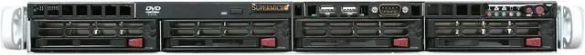Alt view image 2 of 7 - SUPERMICRO AS-1012G-MTF 1U Rackmount Server Barebone Socket G34 AMD SR5650 DDR3 1600/1333/1066