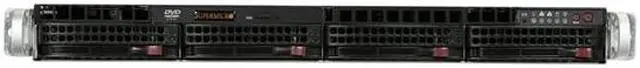 Alt view image 2 of 7 - SUPERMICRO SYS-6016T-NTRF4+ 1U Rackmount Server Barebone Dual LGA 1366 Intel 5520 DDR3 1333/1066/800