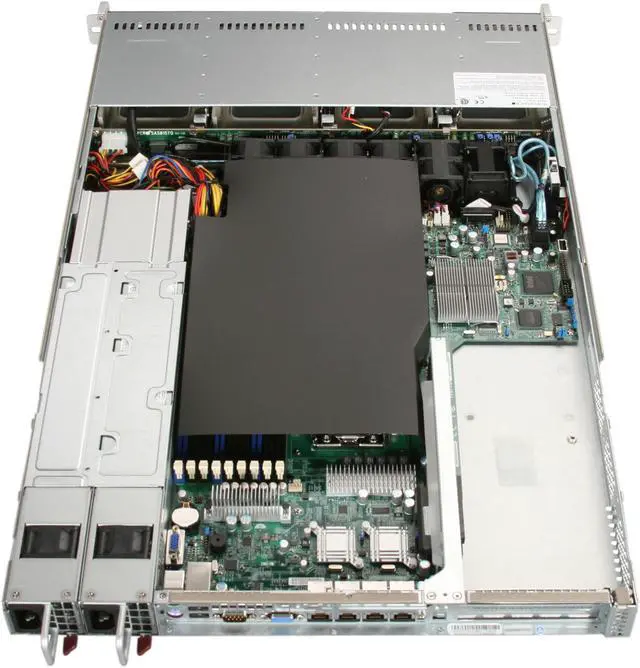 Alt view image 5 of 7 - SUPERMICRO SYS-6016T-NTRF4+ 1U Rackmount Server Barebone Dual LGA 1366 Intel 5520 DDR3 1333/1066/800