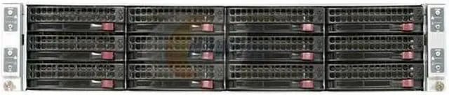 Alt view image 2 of 6 - SUPERMICRO SYS-5026Ti-BTRF 2U Rackmount LGA 1156 Intel Xeon X3400/L3400 series, Core i3 Pentium G6950, Celeron G1101 Intel 3420 3 x 3.5" SATA Hot-Swap Bays Server Barebone (Four hot-pluggable systems)