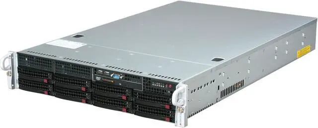 Main image of SUPERMICRO SYS-6026T-6RFT+ 2U Rackmount Server Barebone Dual LGA 1366 Intel 5520 DDR3 1333/1066/800