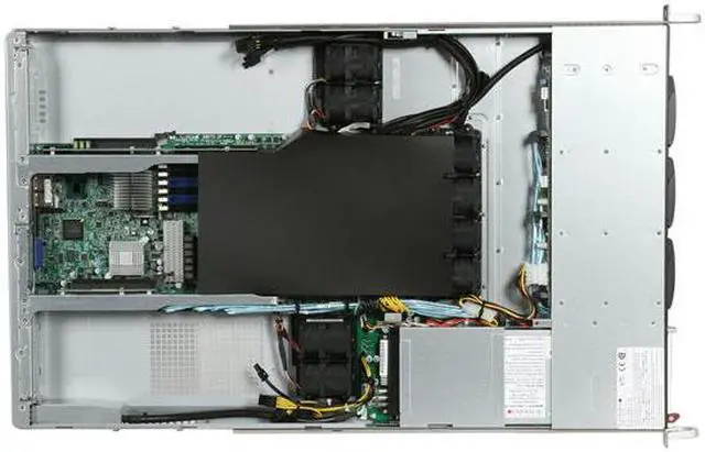 Alt view image 5 of 6 - SUPERMICRO SYS-1026GT-TF 1U Rackmount Server Barebone Dual LGA 1366 Intel 5520 DDR3 1333/1066/800
