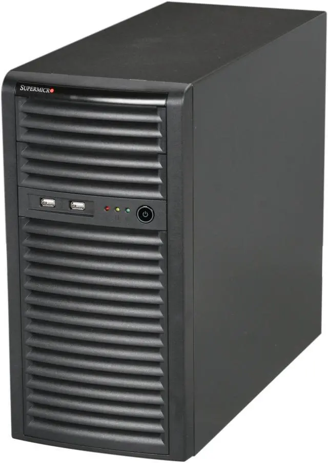 Alt view image 3 of 9 - SUPERMICRO SYS-5037C-I Pedestal Server Barebone LGA 1155 Intel C202 DDR3 1333/1066