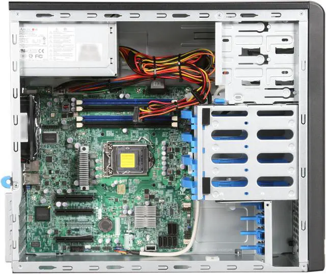 Alt view image 6 of 9 - SUPERMICRO SYS-5037C-I Pedestal Server Barebone LGA 1155 Intel C202 DDR3 1333/1066