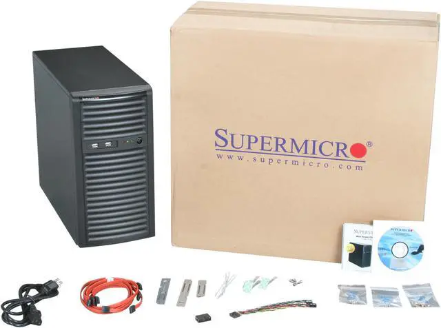 Alt view image 9 of 9 - SUPERMICRO SYS-5037C-I Pedestal Server Barebone LGA 1155 Intel C202 DDR3 1333/1066