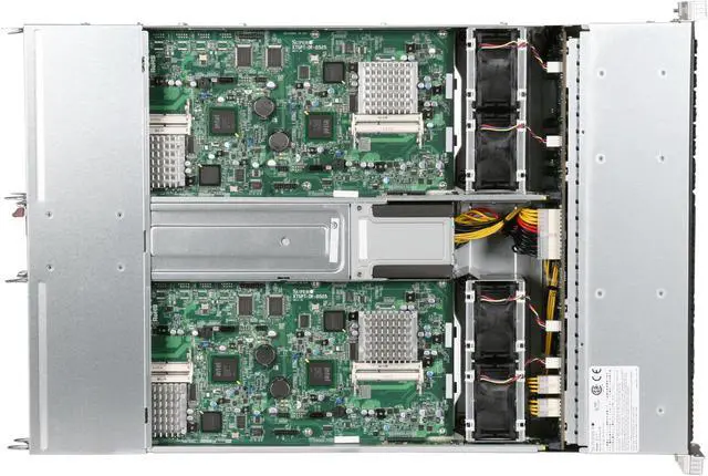 Alt view image 6 of 7 - SUPERMICRO SYS-2015TA-HTRF 2U Rackmount Server Barebone (8 Nodes) DDR3 800