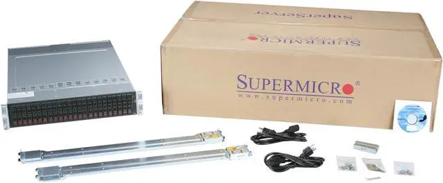 Alt view image 7 of 7 - SUPERMICRO SYS-2015TA-HTRF 2U Rackmount Server Barebone (8 Nodes) DDR3 800