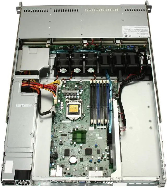 Alt view image 5 of 7 - SUPERMICRO SYS-5016I-NTF 1U Rackmount Server Barebone LGA 1156 Intel 3420 DDR3 1333/1066/800