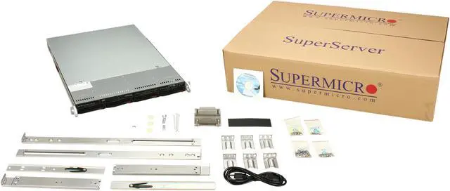 Alt view image 7 of 7 - SUPERMICRO SYS-5016I-NTF 1U Rackmount Server Barebone LGA 1156 Intel 3420 DDR3 1333/1066/800
