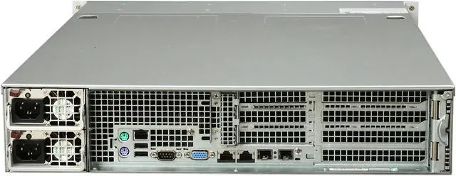 Alt view image 4 of 8 - SUPERMICRO SYS-2026T-6RFT+ 2U Rackmount Server Barebone Dual LGA 1366 Intel 5520 DDR3 1333/1066/800