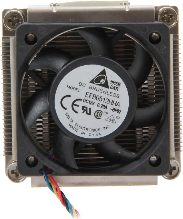 Alt view image 2 of 5 - SUPERMICRO SNK-C0054A4L Heatsink for Supermicro X9SCV-QV4/X9SCV-Q Motherboard Only