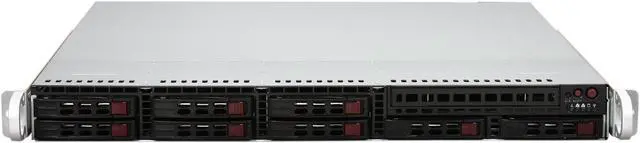 Alt view image 2 of 8 - SUPERMICRO SYS-1017R-MTF 1U Rackmount Server Barebone LGA 2011 Intel C602 DDR3 1600/1333/1066