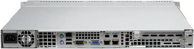 Alt view image 4 of 8 - SUPERMICRO SYS-1017R-MTF 1U Rackmount Server Barebone LGA 2011 Intel C602 DDR3 1600/1333/1066