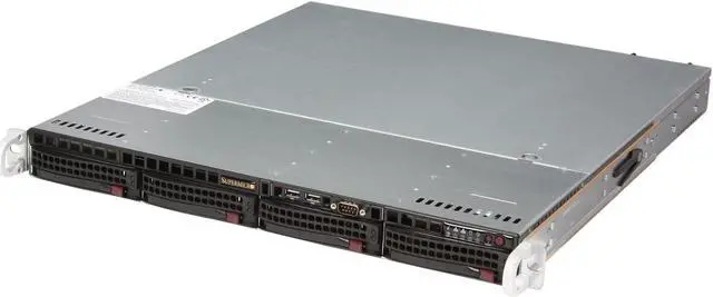 Main image of SUPERMICRO SYS-5017R-MTRF 1U Rackmount Server Barebone LGA 2011 Intel C602 DDR3 1600/1333/1066