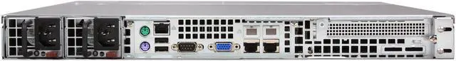 Alt view image 4 of 8 - SUPERMICRO SYS-5017R-MTRF 1U Rackmount Server Barebone LGA 2011 Intel C602 DDR3 1600/1333/1066
