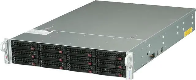 Main image of SUPERMICRO SSG-6027R-E1R12N 2U Rackmount Server Barebone Dual LGA 2011 Intel C602 DDR3 1600/1333/1066/800